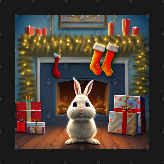 Christmas Bunny by PaigeCompositor