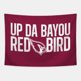 Up Da Bayou Red Bird Tapestry