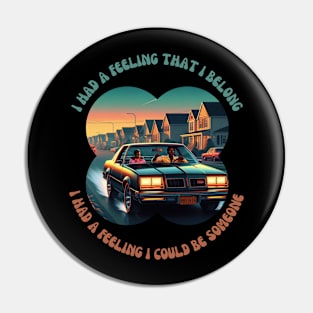 TRACY CHAPMAN Fast Car Merch Pin