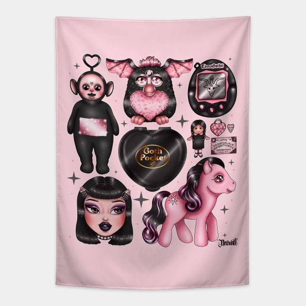 Goth tapestries hot sale