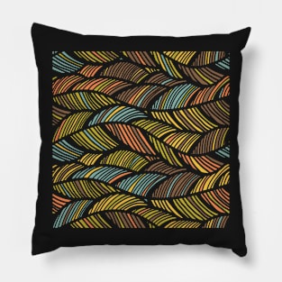 Abstract Feathers Pillow