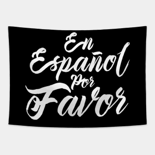 Spanish Teacher Gifts Maestra En Espanol Por Favor Tapestry