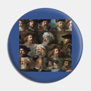 Rembrandt Paintings Mashup Pin