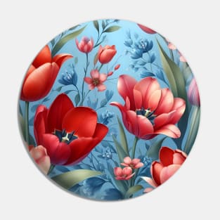 Tulip Flower Pin