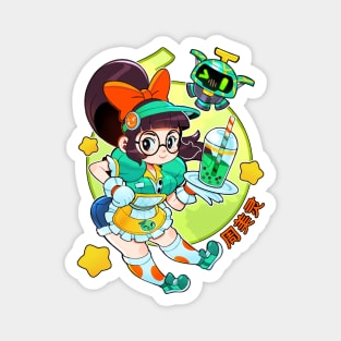 Honeydew Mei (Overwatch Fanart) Magnet