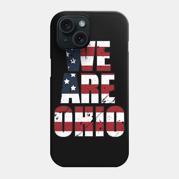 We Are Ohio Retro Vintage Phone Case by Zen Cosmos Official