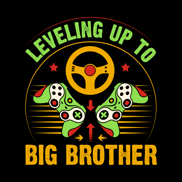 Leveling up to Big Brother 2024 funny gamer vintage by Shrtitude