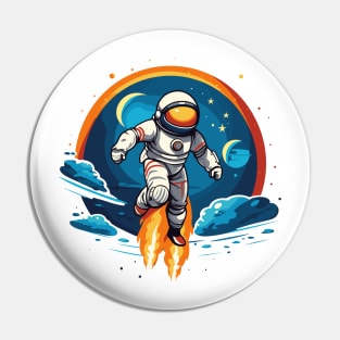 Astronaut Pin