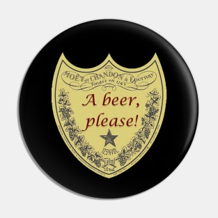 A beer, please! Pin