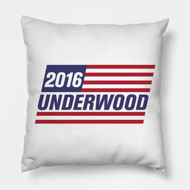 FRANK UNDERWOOD Pillow by agedesign