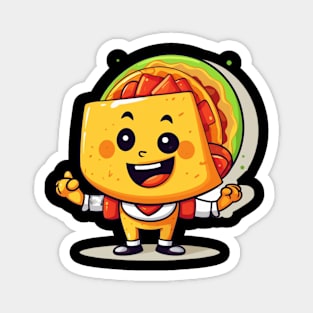 kawaii Taco cehees T-Shirt cute potatofood funny Magnet