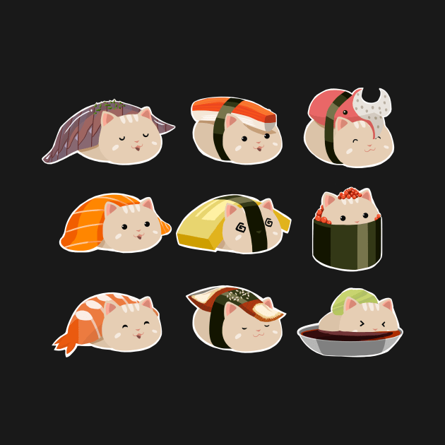 Sushi Cat by russ29