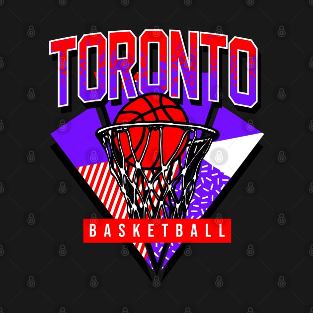 Toronto Basketball 90s Throwback by funandgames