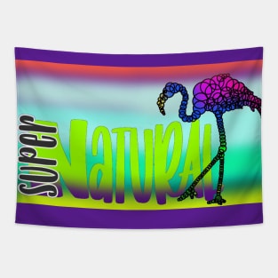 SUPER NATURAL FLAMINGO Tapestry