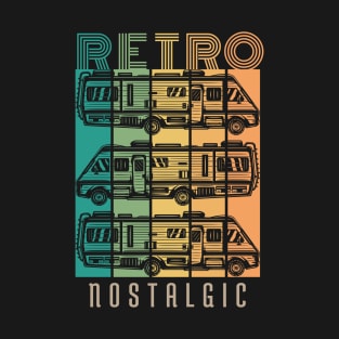 Retro Nostalgic RV Camping T-Shirt