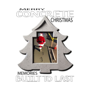 Merry CONCRETE Christmas T-Shirt