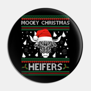 Mooey Christmas Pin