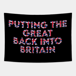 Putting The Great Back Into Britain Tapestry