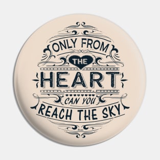 Rumi Quote Pin