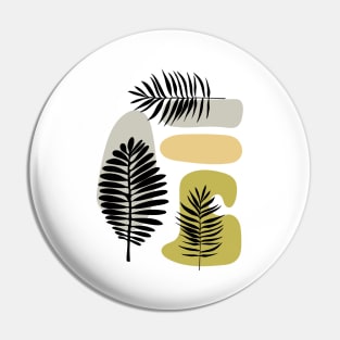 Tropical Abstract Pin