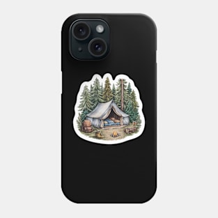 Woodland Camp: Serene Sanctuary Phone Case