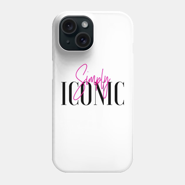 Simply Iconic T-Shirt by InsideLuv Phone Case by InsideLuv