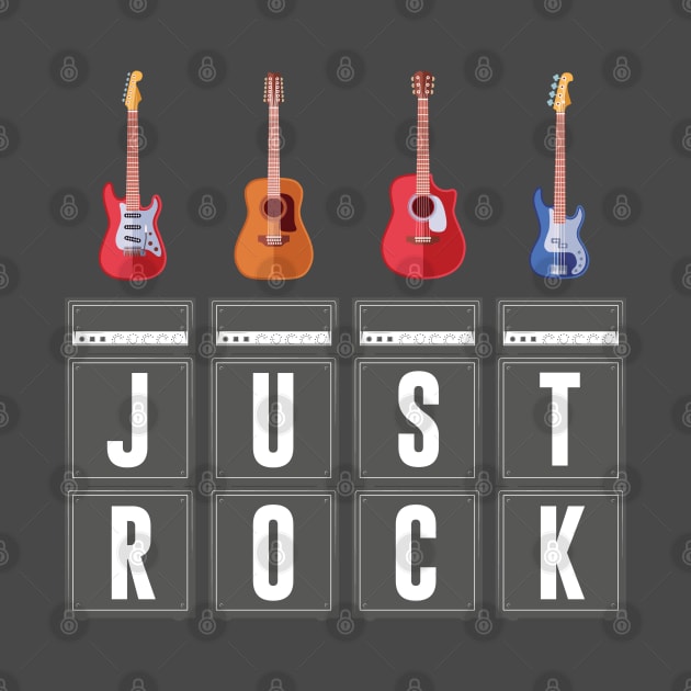 Guitars Just Rock Music by mstory