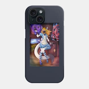 Alice - Down the rabbit hole Phone Case