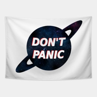 Don't panic The Hitchhiker's Guide to the Galaxy Tapestry