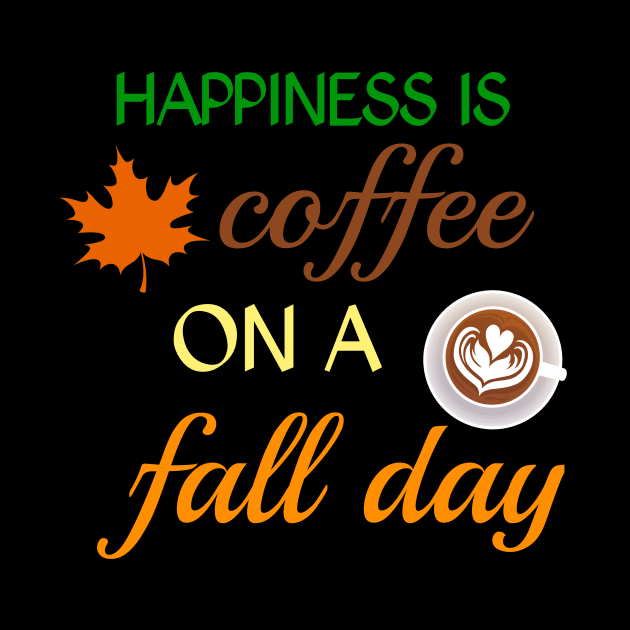 Happiness is coffee on a fall day by zeevana