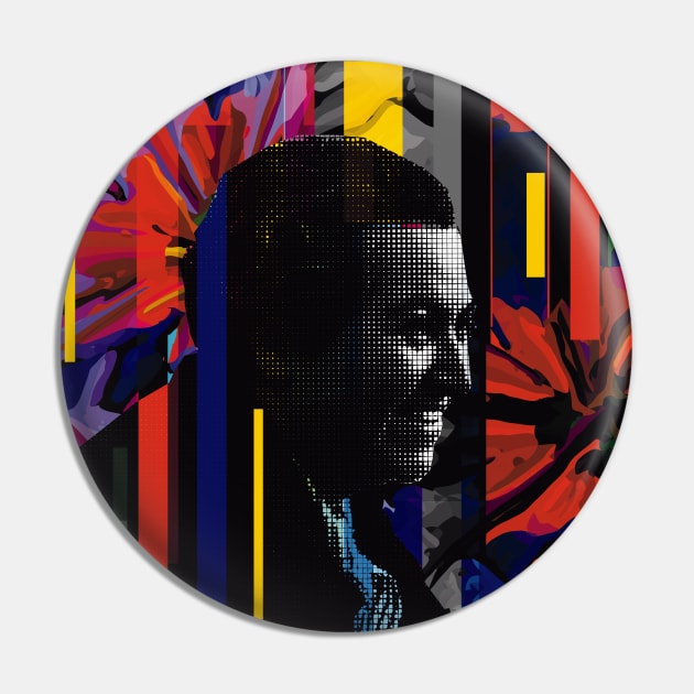 Gabriela Mistral Pin by Exile Kings 