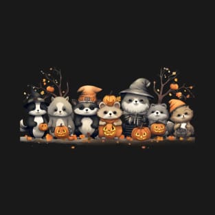 Little Halloween Animals 03 T-Shirt