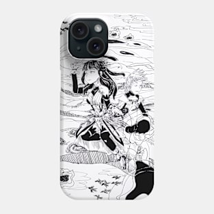 Gliding Through the Sky Phone Case