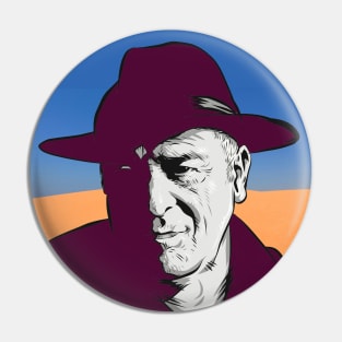 Bernardo Bertolucci - An illustration by Paul Cemmick Pin