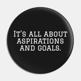 Aspirations and Goals - manchester united Pin