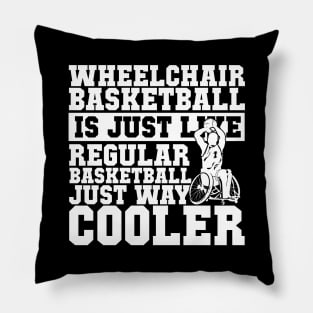 Wheelchair Basketball Pillow