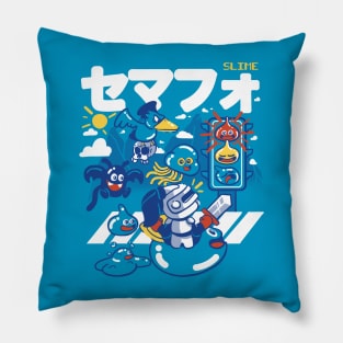 Traffic Slimes Pillow