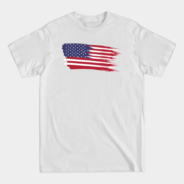 Discover 4th of july USA flag - 4th Of July - T-Shirt