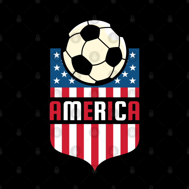 America Soccer by footballomatic