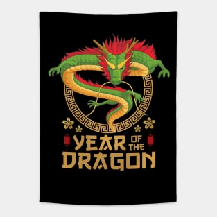 Lunar Year Of The Dragon 2024 Chinese Lunar Year 2024 Tapestry