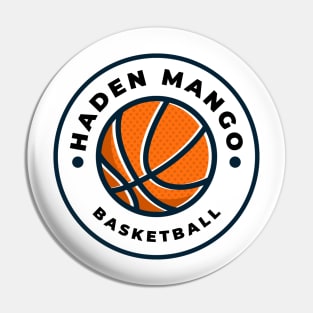 Haden Mango Basketball Pin