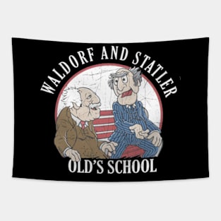 Vintage Waldorf And Statler Old's School Tapestry