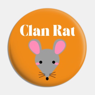 Clan Rat - Kate Daniels Universe Pin