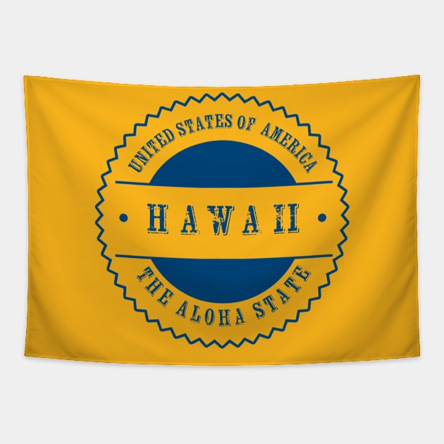 Hawaii State Tapestry by Athenum