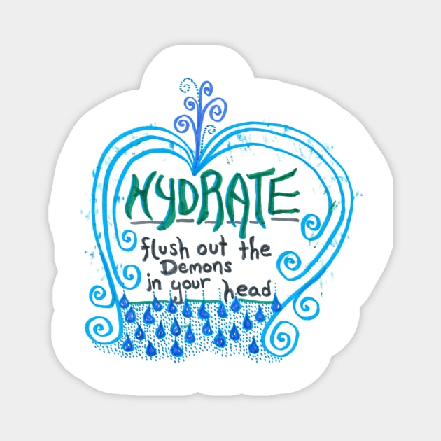 Hydrate! Magnet by SassySpike