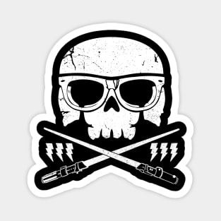 Cordova Club Skull Magnet