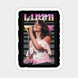 Linda Ronstadt Retro Aesthetic Fan Art Magnet