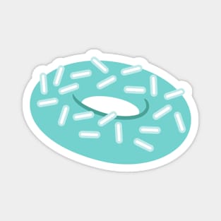 blue doughnut Magnet