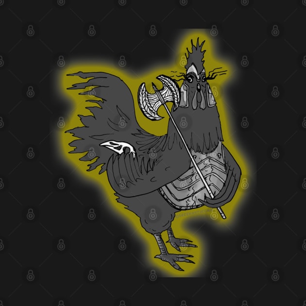 Greek Myth Chickens - Ares by GreekMythComix