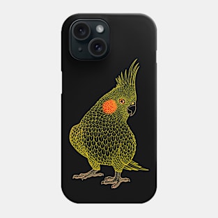 Parrot cockatiel bird cockatiel lover Phone Case